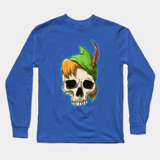 Pan Skull Long Sleeve T-Shirt